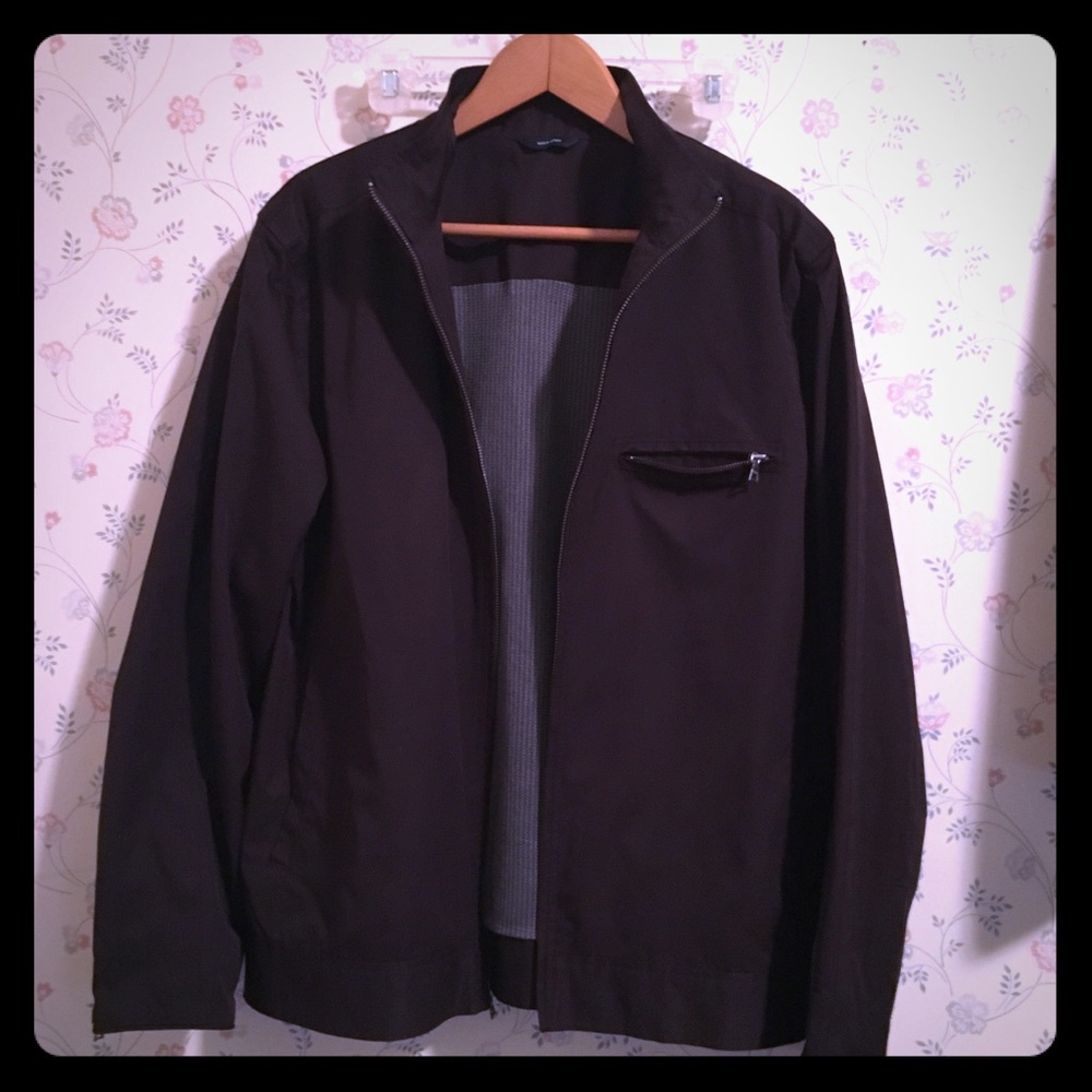 Gap light weight windbreaker jacket medium brown